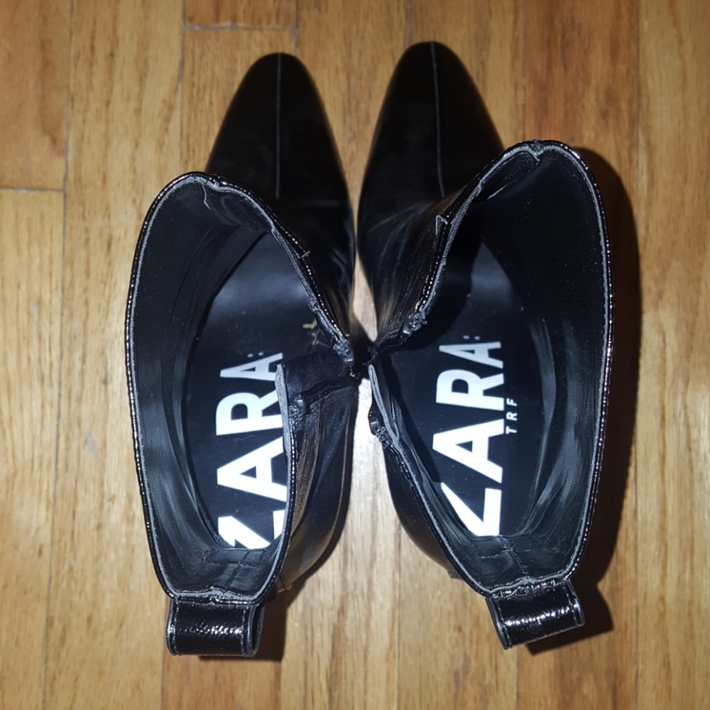 ❗Zara Patent Leather Booties❗ - Picture 5 of 6